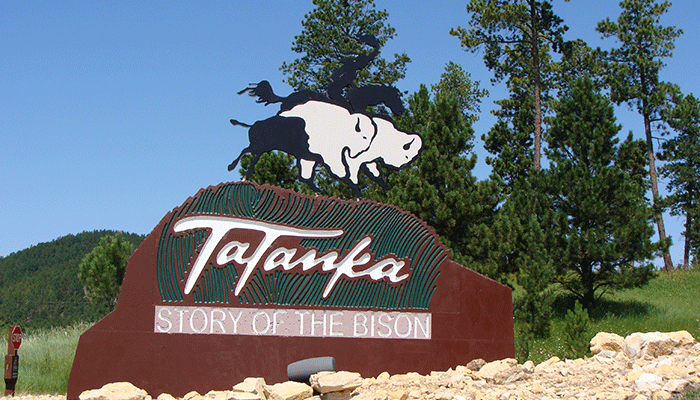 Tatanka Story of the Bison Entrance